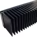 Black Aluminium Heat Sink - 75mm x 215mm x 75mm - 1570 Grams - V1-THS-56-75-B Black Aluminium Heat Sink - 75mm x 215mm x 75mm - 1570 Grams - V1-THS-56-75-B