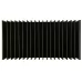 Aluminium Heat Sink - 200x100x50 mm - 1120 Grams - Black - V1-THS-94-100-B Aluminium Heat Sink - 200x100x50 mm - 1120 Grams - Black - V1-THS-94-100-B