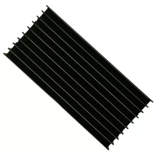 Aluminium Heat Sink - 150x70x20mm - 210 Grams - Black - V1-THS-33-150-B Aluminium Heat Sink - 150x70x20mm - 210 Grams - Black - V1-THS-33-150-B