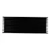 Aluminium Heat Sink - 150x53x28mm - 264 Grams - Black - V1-THS-72-150-B Aluminium Heat Sink - 150x53x28mm - 264 Grams - Black - V1-THS-72-150-B
