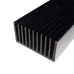 Aluminium Heat Sink - 150x53x28mm - 264 Grams - Black - V1-THS-72-150-B Aluminium Heat Sink - 150x53x28mm - 264 Grams - Black - V1-THS-72-150-B