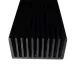 Aluminium Heat Sink - 150x53x28mm - 264 Grams - Black - V1-THS-72-150-B Aluminium Heat Sink - 150x53x28mm - 264 Grams - Black - V1-THS-72-150-B