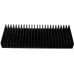 Aluminium Heat Sink - 180x70x20mm - 350 Grams - Black - V1-THS-8-70-B Aluminium Heat Sink - 180x70x20mm - 350 Grams - Black - V1-THS-8-70-B