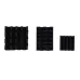 Black Aluminium Heat Sink Set for Raspberry Pi 4/3/2 - G-RPI-4-3-2-P-3-B Black Aluminium Heat Sink Set for Raspberry Pi 4/3/2 - G-RPI-4-3-2-P-3-B