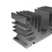 Mini 80AD Aluminium Heat Sink - 75mm - 800 Grams - Natural - V1-THS-13-75-W